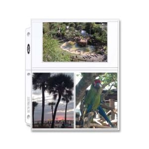 Pro 3-Pocket Photo Page (20 CT. Pack)