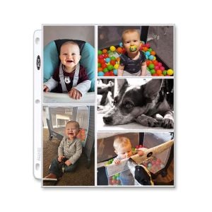 Pro 5-Pocket Photo Page (20 CT. Pack)  **LIMITED STOCK**