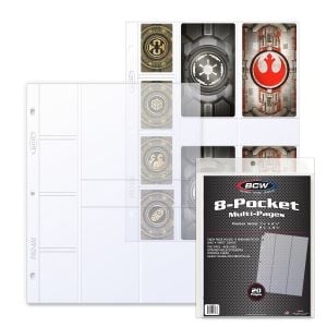 Pro 8-Pocket - Mutiple Size Pockets (20 CT. Pack) **LIMITED STOCK**