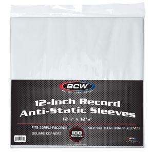 12-Inch Record Inner Sleeve - Anti-static