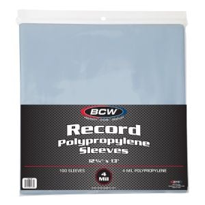 12-Inch Record Sleeves - 4 MIL