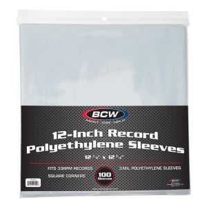 12 Inch Record Sleeves - Polyethylene