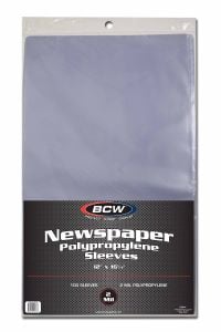 Newspaper Sleeves - 12x16 **LIMITED STOCK**