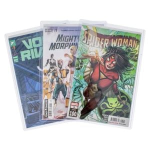 Case of 500 BCW Premade Resealable Current Comic Bags and Backer