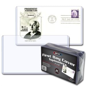 First Day Cover Topload Holder