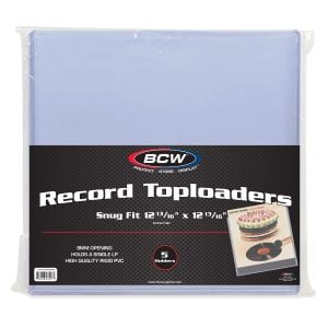 12-Inch Record Topload Holder - Snug Fit - 9MM