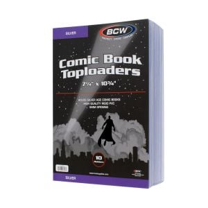 Regular Comic POLYESTER (Mylar) Sleeve 4mil with 1-1/4 Open Flap
