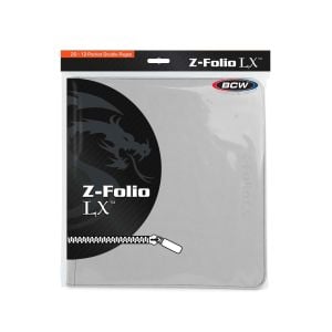 Z-Folio 12-Pocket LX Album - White