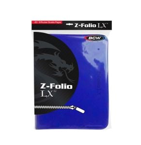 Z-Folio 9-Pocket LX Album - Blue