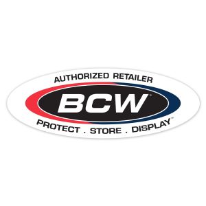 BCW Authorized Retailer Window Cling