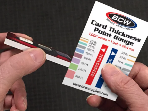 Card Thickness Point Gauge
