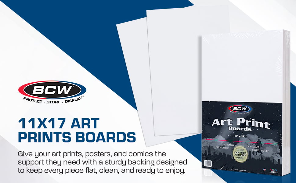 11x17 Art Print Backing Boards slide 1