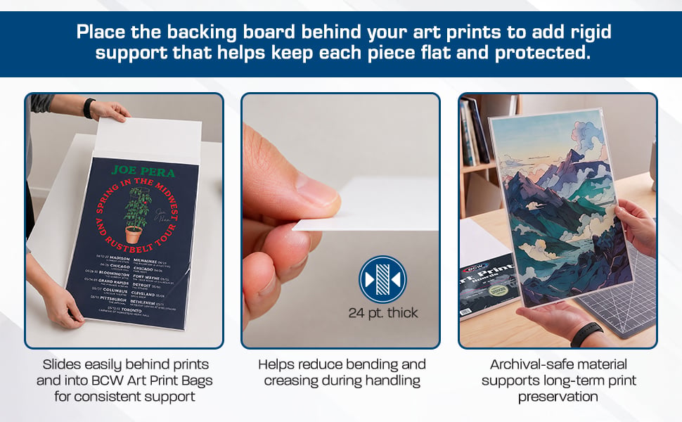 11x17 Art Print Backing Boards slide 3