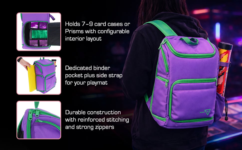 TCG Backpack Purple A+ Content 3