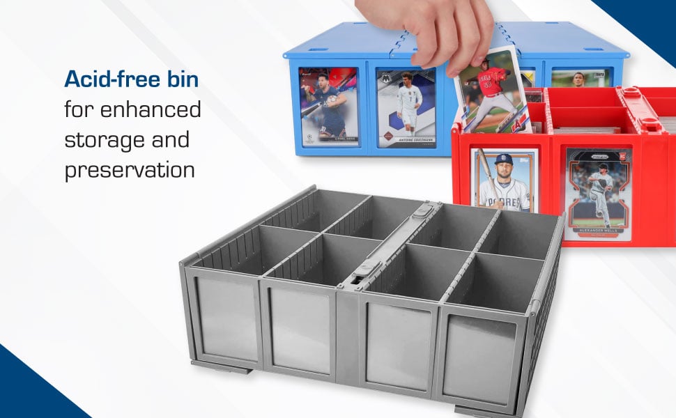 collectible card bin slide 2