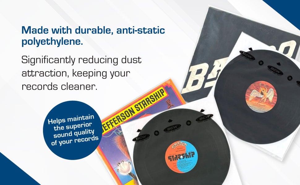 audiophile record inner sleeves slide 2