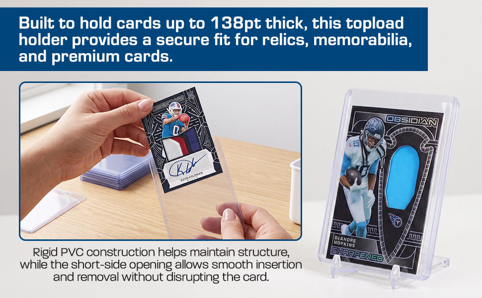 Thick Card Topload Holder - 138 PT slide 3