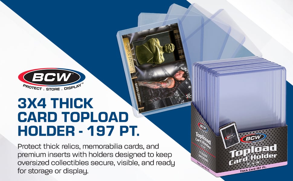 Thick Card Topload Holder - 197 PT slide 1